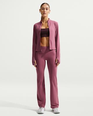 Женские тайтсы Nike Zenvy High-Waisted Flared Leggings with No Front Seam