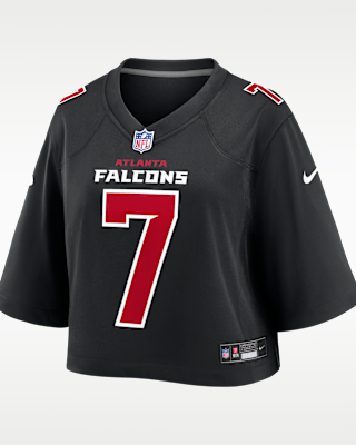 Женские джерси Bijan Robinson Atlanta Falcons Nike NFL Cropped Tundra Game Jersey