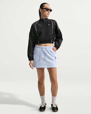 Женская юбка Nike Sportswear Phoenix Fleece Mid-Rise Cargo Miniskirt