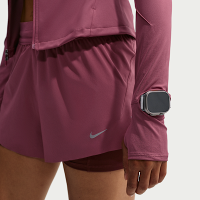 Nike Swift Dri-FIT Tam Boy Fermuarlı Kadın Koşu Ceketi görsel 6