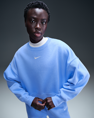 Женский свитшот Nike Sportswear Phoenix Fleece Over-Oversized Crew-Neck