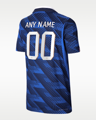 Детские джерси FFF 2026/27 Match Home Big Kids' Nike Aero-FIT Soccer Authentic Custom Jersey By You