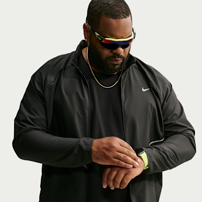 Nike Miler Repel UV Korumalı Erkek Koşu Ceketi görsel 7