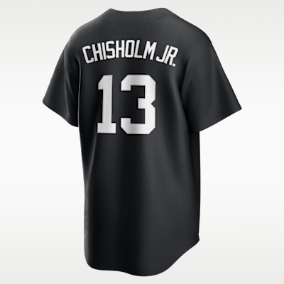 Jazz Chisholm Jr. New York Yankees Men's Nike MLB Replica Jersey