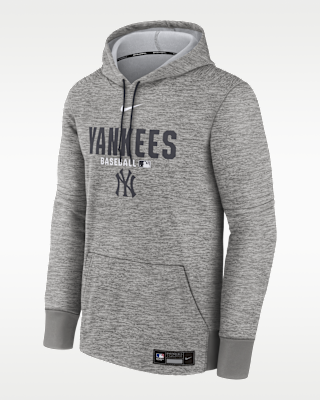 Мужское худи New York Yankees Authentic Collection Nike Therma MLB Pullover Hoodie