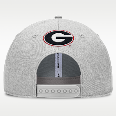 Georgia On-Field Primetime Rise Men's Nike College Adjustable Hat