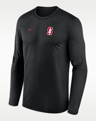 Мужская футболка Stanford Sideline Legend Small Logo Nike Dri-FIT College Long-Sleeve