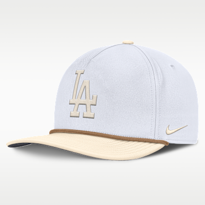 Gorra Nike AeroBill de la MLB ajustable para hombre Los Angeles Dodgers Pro