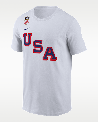 Мужская футболка Clayton Keller Nike USA Olympic Team 2026 "Gold Medal" Short-Sleeve
