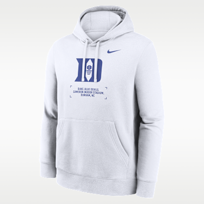 Duke Club Basketball 2-Hit Men's Nike College Pullover Hoodie