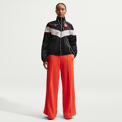 Chelsea FC Windrunner Nike geweven voetbaljack met uv-bescherming en rits over de hele lengte voor dames