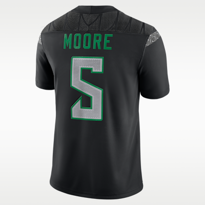 Jersey universitario Nike Dri-FIT NIL Game de Dante Moore de Oregon para hombre