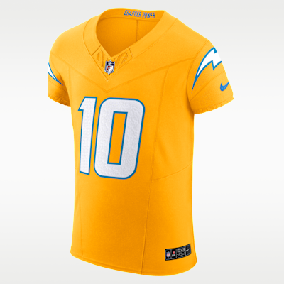 Justin Herbert Los Angeles Chargers Men's Nike Dri-FIT NFL Elite Jersey
