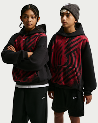 Детское худи Portland Trail Blazers Big Kids' Nike Basketball Hoodie для баскетбола