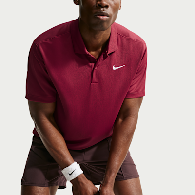 NikeCourt Dri-FIT Erkek Tenis Polo Üst görsel 3
