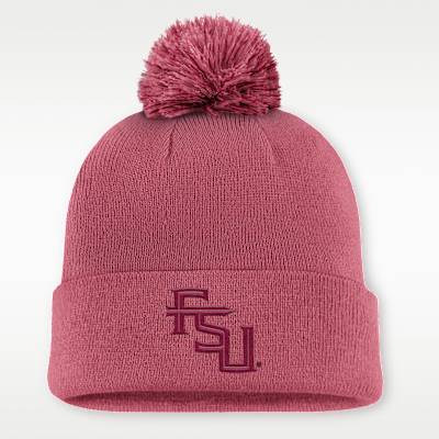 Florida State Primetime Campus Toned Men's Nike College Cuffed Pom Beanie