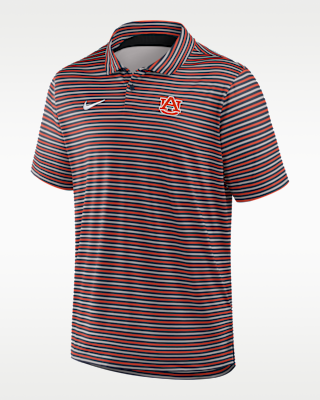 Мужские  Auburn Tour Stripe Nike Dri-FIT College Polo