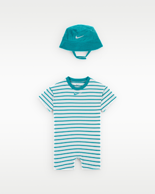 Детские шорты Nike Baby Short Sleeve Romper with Bucket Hat