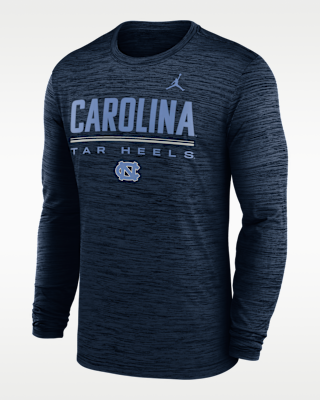 Мужская футболка North Carolina Sideline Velocity Jordan Brand Dri-FIT College