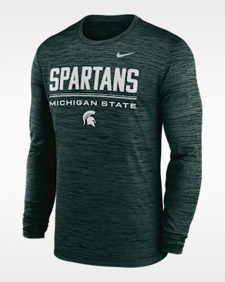 Мужская футболка Michigan State Sideline Velocity Nike Dri-FIT College