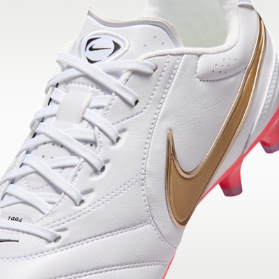 Nike Tiempo Ligera Pro Düşük Bilekli Kuru Çim Zemin Kramponu görsel 8