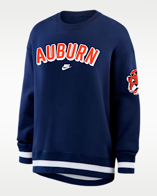 Женские  Auburn Legacy Phoenix Nike College Oversized Pullover Crew