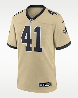 Мужские джерси Alvin Kamara New Orleans Saints Nike NFL Game Jersey