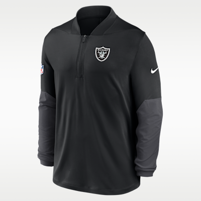 Las Vegas Raiders Feel The Pressure Men's Nike Dri-FIT NFL 1/2-Zip Top