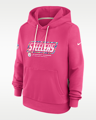 Женское худи Pittsburgh Steelers Crucial Catch Standard Issue Nike Dri-FIT NFL Pullover Hoodie