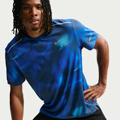 Nike Miler Dri-FIT Kısa Kollu Erkek Koşu Üstü