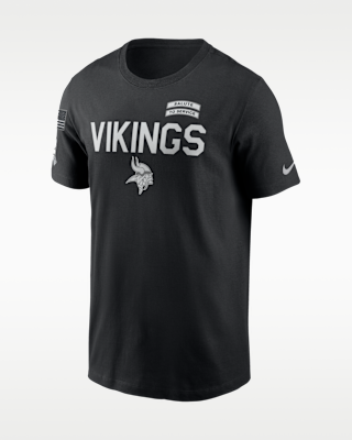 Мужская футболка Minnesota Vikings Salute to Service Sideline Nike Dri-FIT NFL