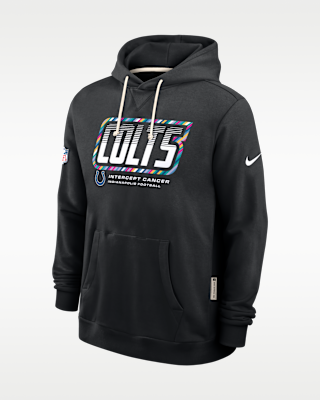 Мужское худи Indianapolis Colts Crucial Catch Sideline Standard Issue Nike Dri-FIT NFL Pullover Hoodie