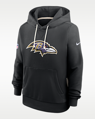 Женское худи Baltimore Ravens Sideline Nike Dri-FIT NFL Pullover Hoodie