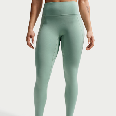 Nike Universa Yüksek Belli Ön Dikişsiz Tam Boy Kadın Taytı görsel 2