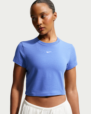 Женская футболка Nike Sportswear Chill Knit Cropped