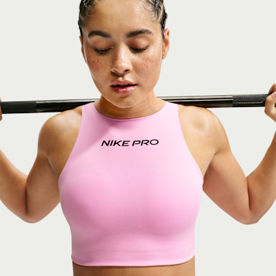 Nike Pro Sculpt Orta Destekli Pedli Kadın Spor Sütyeni görsel 3