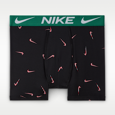 Nike Dri-FIT Big Kids' Holiday Poly Boxer Briefs (5-Pack)
