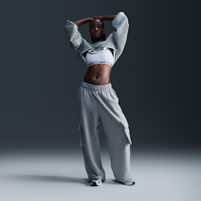 Nike Indy Hafif Destekli Pedli Ayarlanabilir Kadın Spor Sütyeni görsel 4