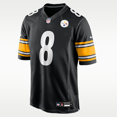 Jersey Nike de la NFL Game para hombre Aaron Rodgers Pittsburgh Steelers