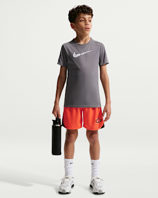 Детские шорты Nike Multi Big Kids' (Boys') Dri-FIT Knit Shorts