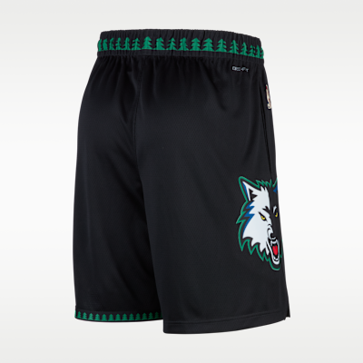 Męskie spodenki Nike Dri-FIT NBA Minnesota Timberwolves Swingman 2025/26 Hardwood Classics