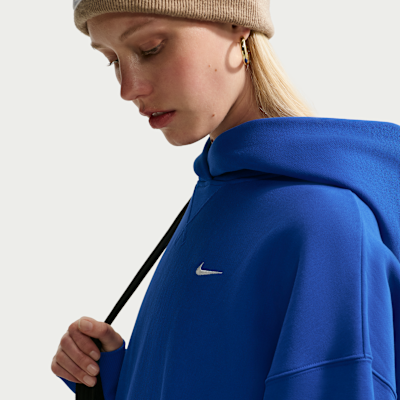 Nike Studio Fleece Kalın Oversize Kapüşonlu Kadın Sweatshirt'ü