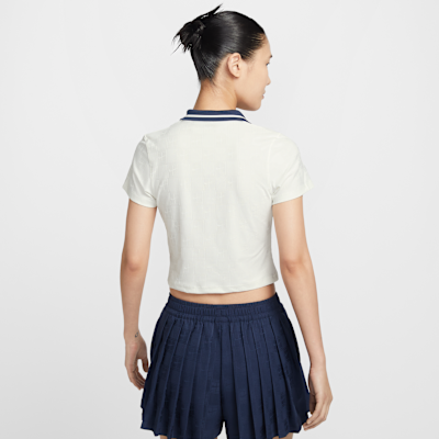 NikeCourt Court Collection Women's Dri-FIT Cropped Tennis Polo