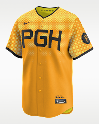 Мужские джерси Pittsburgh Pirates City Connect Nike Dri-FIT ADV MLB Limited Jersey