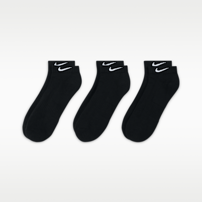 Calcetines de entrenamiento bajos (3 pares) Nike Everyday Cushioned
