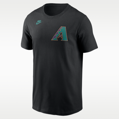 Playera Nike de la MLB para hombre Randy Johnson Arizona Diamondbacks Cooperstown Fuse