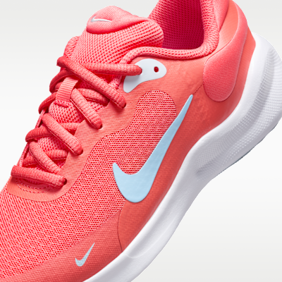 Tenis de correr en pavimento para niños grandes Nike Revolution 7