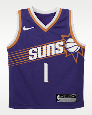 Детские джерси Devin Booker Phoenix Suns Icon Edition Little Kids' Nike NBA Swingman Jersey