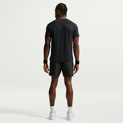 NikeCourt Advantage Dri-FIT 15 cm Erkek Tenis Şortu görsel 5