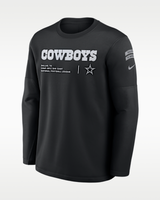 Мужские  Dallas Cowboys Salute to Service Sideline Coaches Nike NFL Pullover Crew